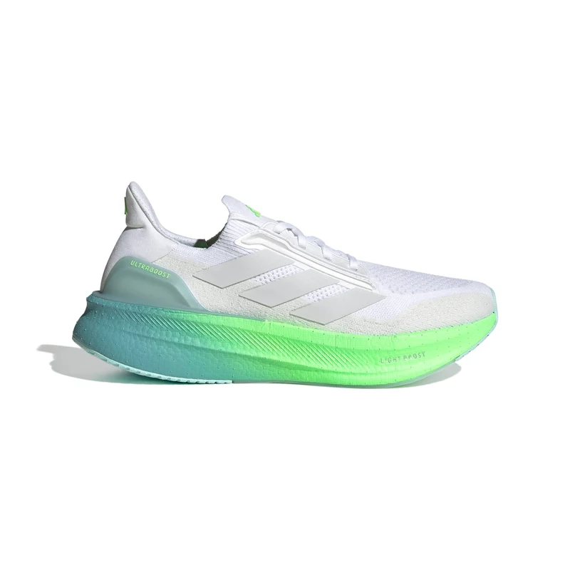 Adidas ULTRABOOST 5X, Laufschuh, Herren, Cloud White/Dash Grey/Lime Burst