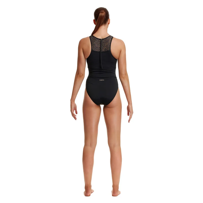 Way Funky Funkita Hi Flyer One Piece Leather Skin, Badeanzug, Damen