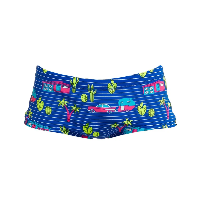 Way Funky Funky Trunks Plain Front Trunks Cadi Shack, Badehose, Herren