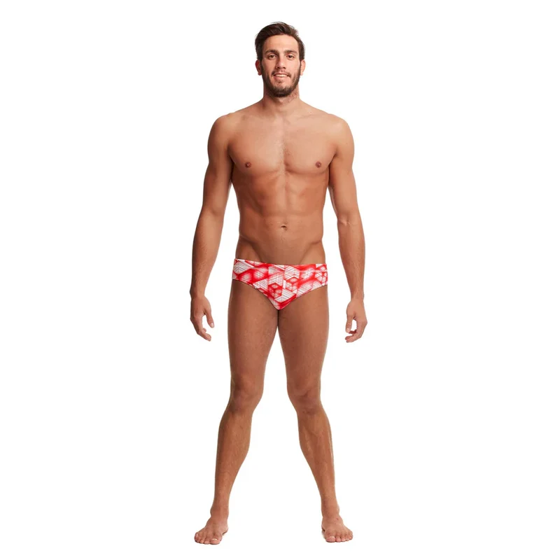 Way Funky Funky Trunks, Classic Briefs Red Dwarf, Badehose, Herren