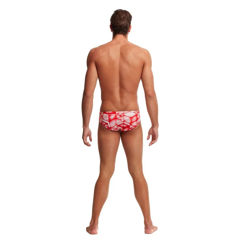 Way Funky Funky Trunks, Classic Briefs Red Dwarf, Badehose, Herren