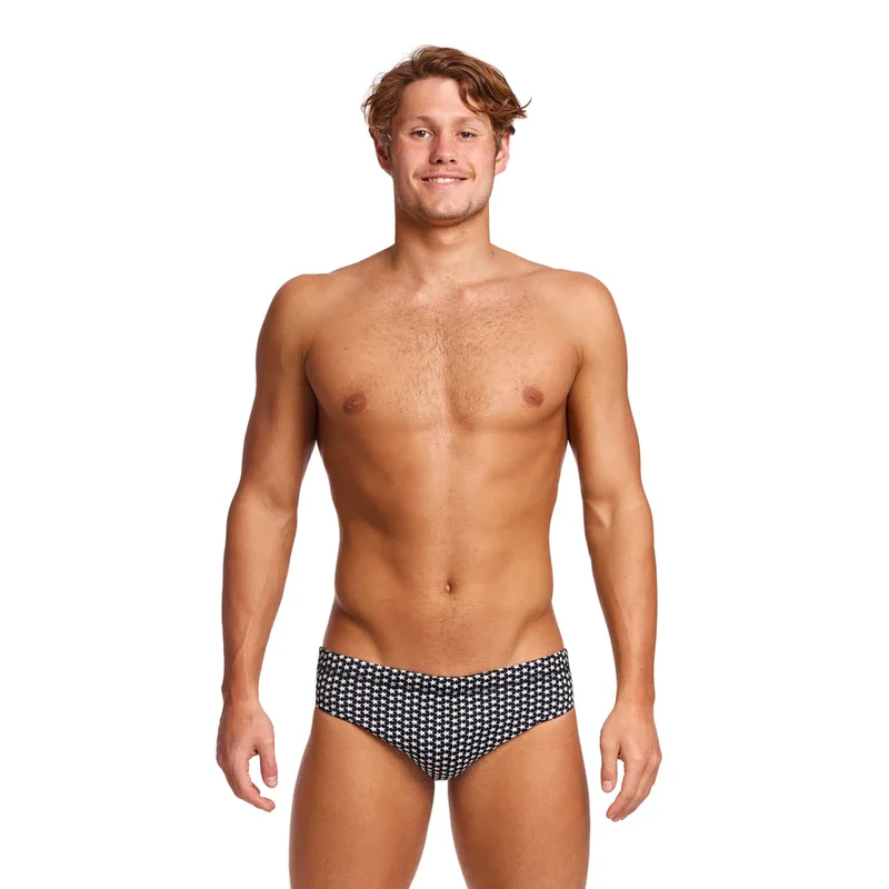 Way Funky Funky Trunks, Classic Briefs Star Studded, Badehose, Herren