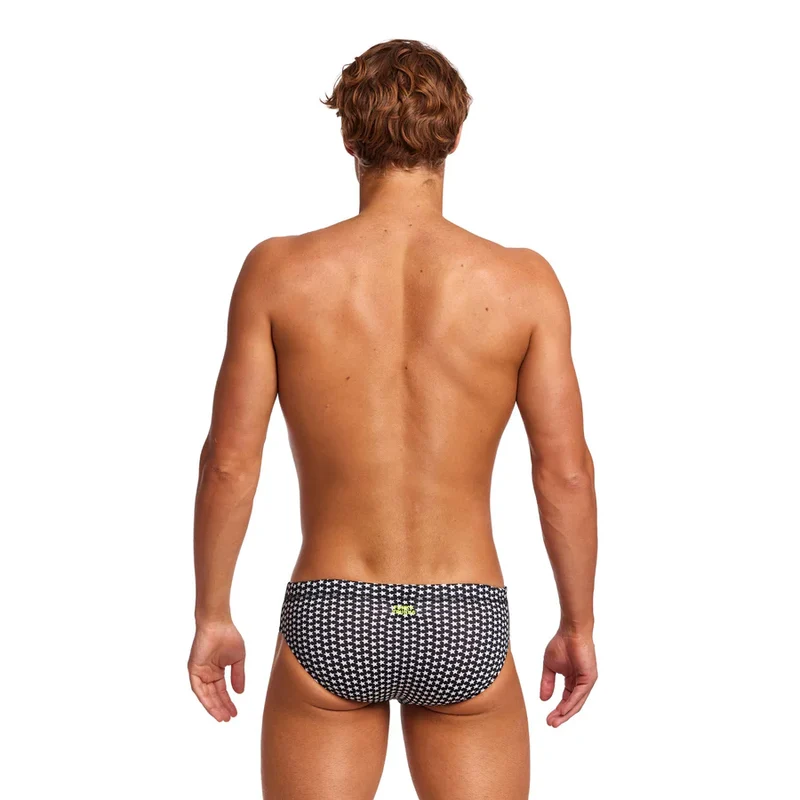 Way Funky Funky Trunks, Classic Briefs Star Studded, Badehose, Herren