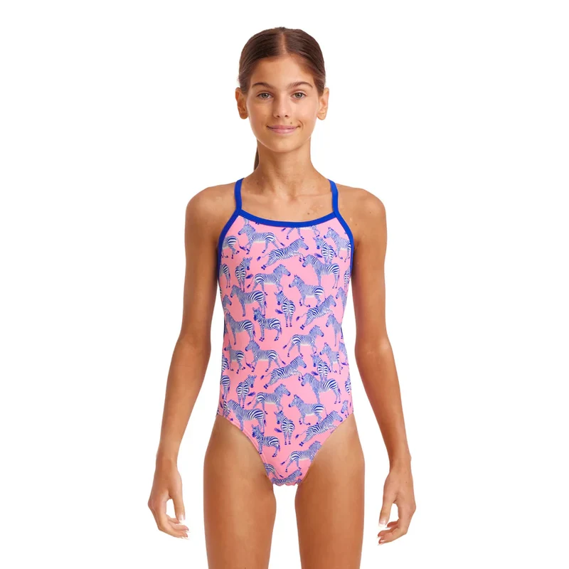 Way Funky Funkita Eco Twisted One Piece Twinkle Toes, Badeanzug, Kinder