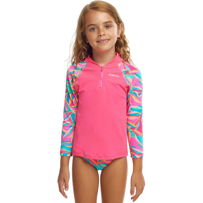 Way Funky Funkita, Zippy Rash Vest Snuggle Pie, Langarm - Badeoberteil, Kinder