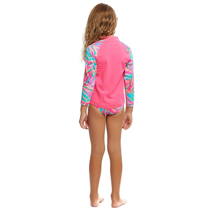 Way Funky Funkita, Zippy Rash Vest Snuggle Pie, Langarm - Badeoberteil, Kinder