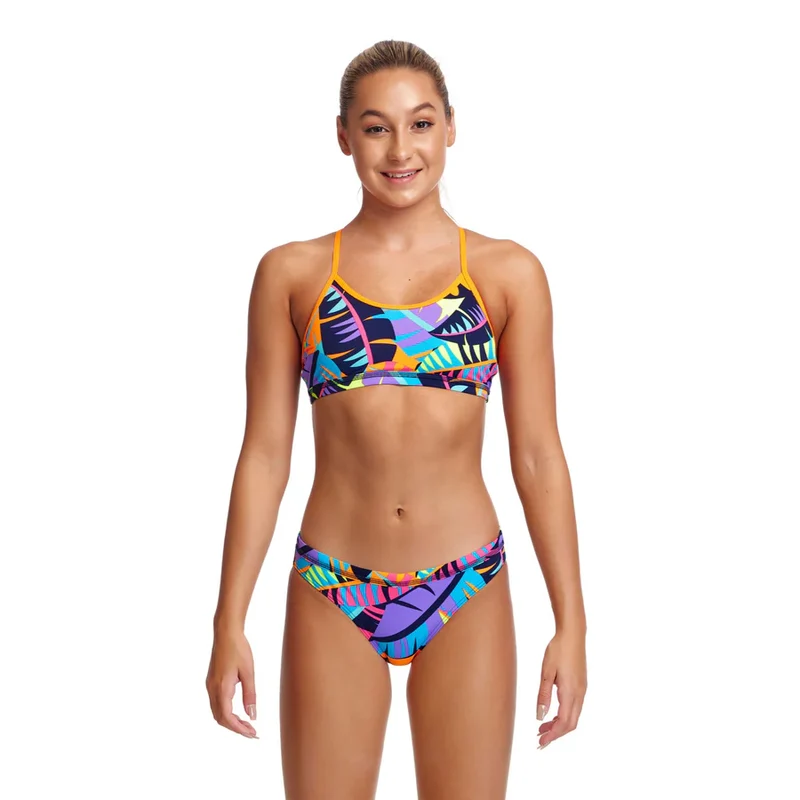Way Funky Funkita, Racerback Two Piece Tarzanny Pants, Zweiteiler-Badeanzug, Kinder