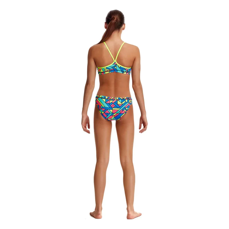 Way Funky Funkita, Racerback Two Piece Gettin Jiggy, Zweiteiler-Badeanzug, Kinder