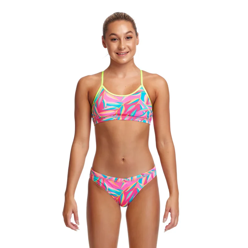 Way Funky Funkita, Racerback Two Piece Snuggle Pie, Zweiteiler-Badeanzug, Kinder