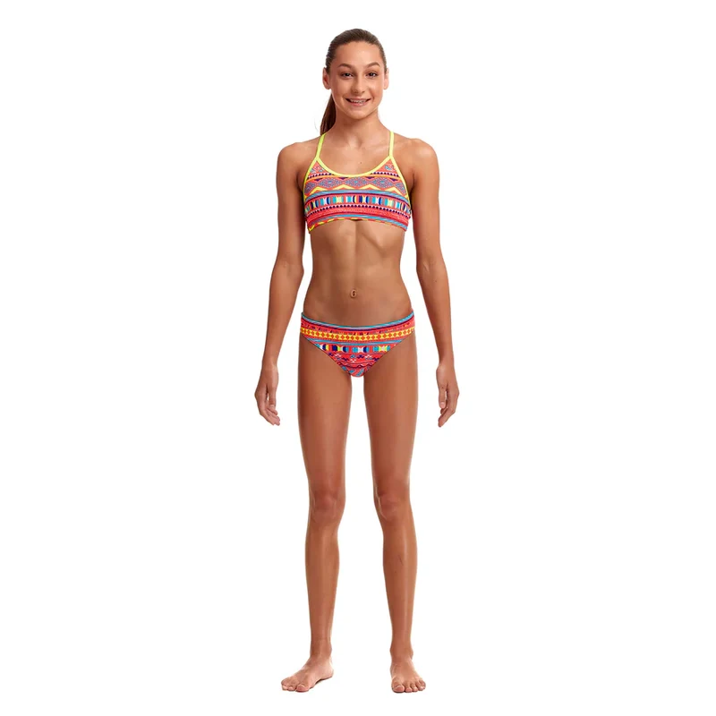 Way Funky Funkita, Racerback Two Piece Tribe Vibe, Zweiteiler-Badeanzug, Kinder