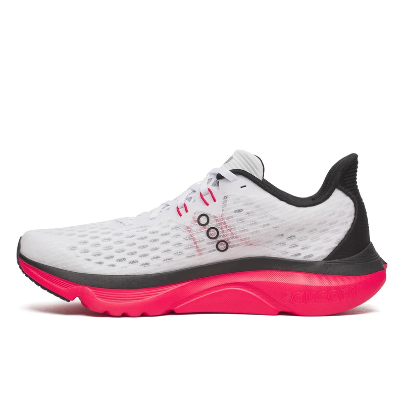 Saucony Kinvara 16, Laufschuh, Herren, White/Red