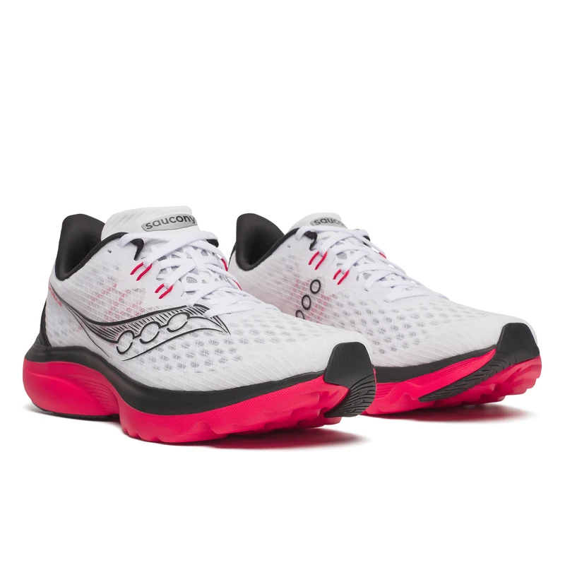 Saucony Kinvara 16, Laufschuh, Herren, White/Red
