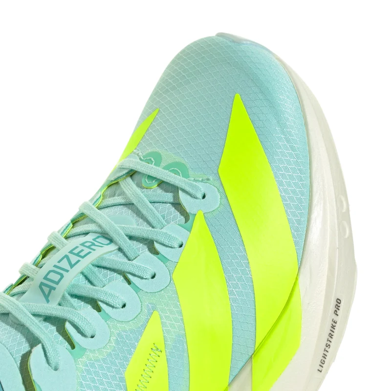 Adidas ADIZERO TAKUMI SEN 11, Laufschuh, Damen, Sea Flash Aqua/Lucid Lemon/Flash Aqua