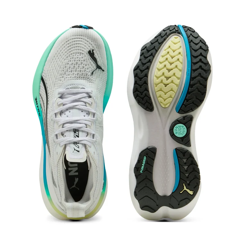 Puma ForeverRun NITRO 2, Laufschuhe, Damen, Puma White/Mint Melt