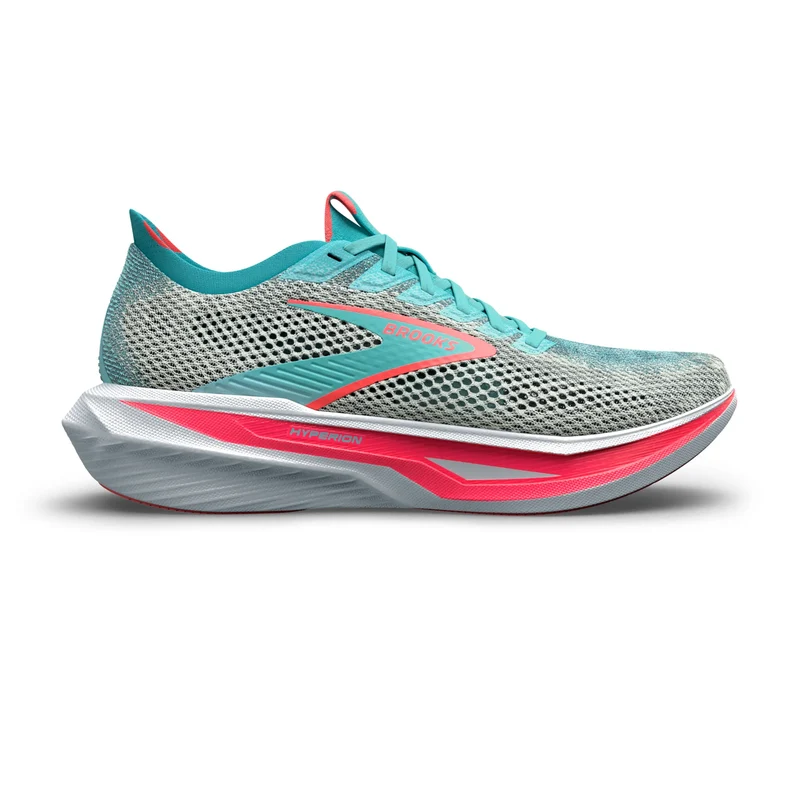 Brooks Hyperion 3, Laufschuh, Damen, White/Pink Clay/Atomizer