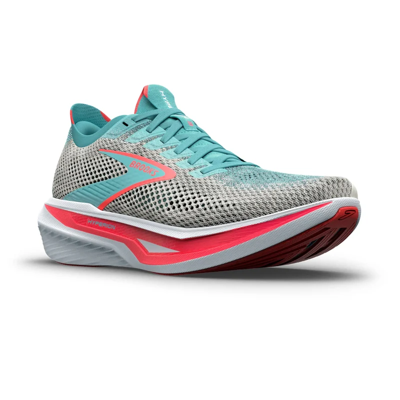 Brooks Hyperion 3, Laufschuh, Damen, White/Pink Clay/Atomizer