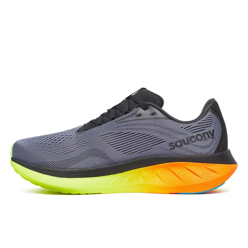 Saucony Ride 18, Laufschuh, Herren, Shadow/Vizi