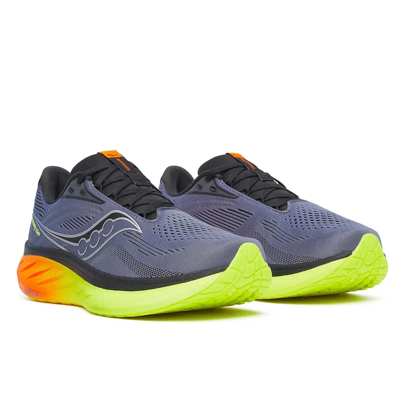 Saucony Ride 18, Laufschuh, Herren, Shadow/Vizi