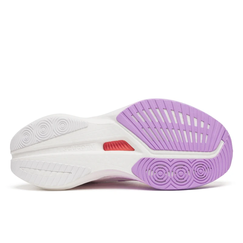 Saucony Endorphin Speed 5, Laufschuhe, Damen, White/Crocus