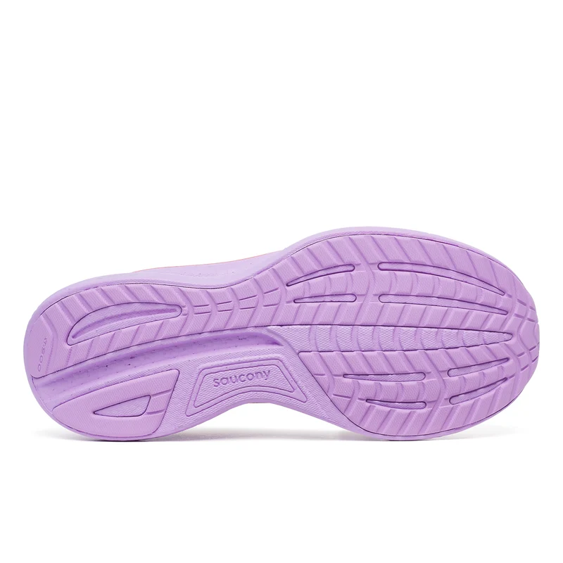 Saucony Ride 18, Laufschuh, Damen, White/Coral