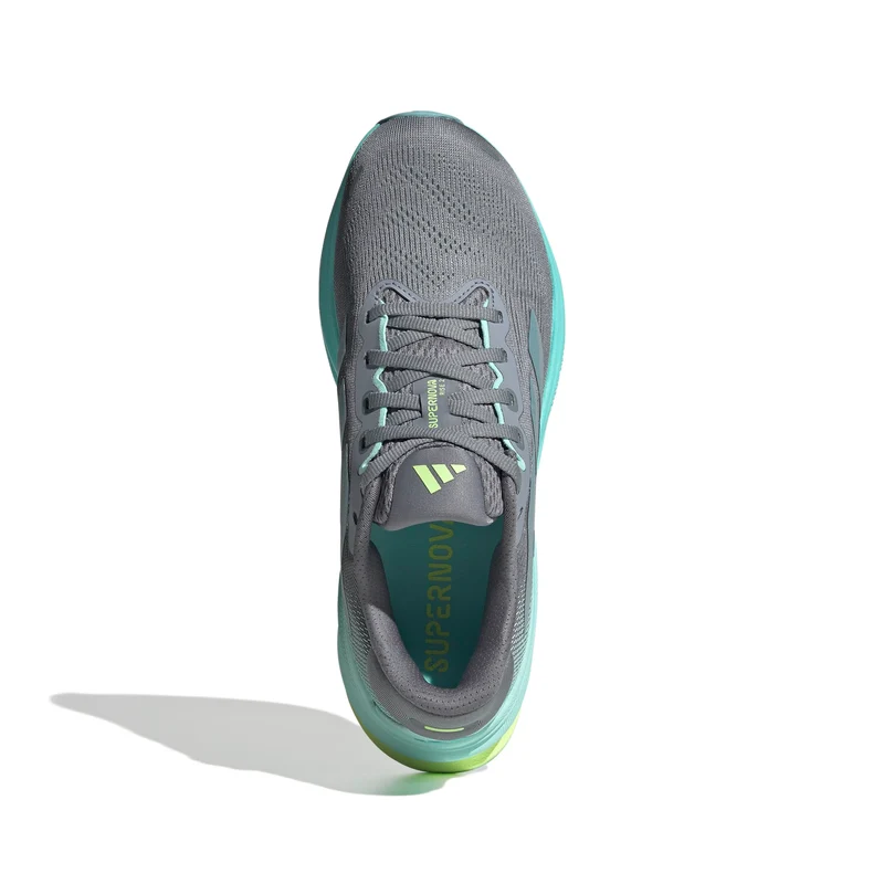 Adidas Supernova Solution Rise 2, Laufschuh, Damen, Grey/MagrMint/Flash Aqua