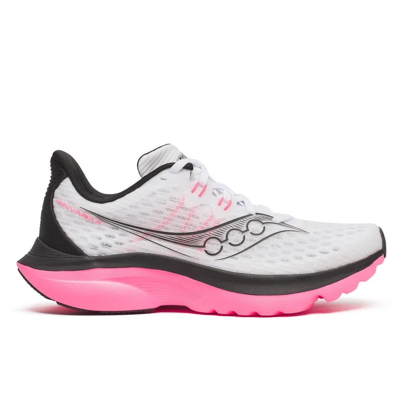 Saucony Kinvara 16, Laufschuh, Damen, White/Black