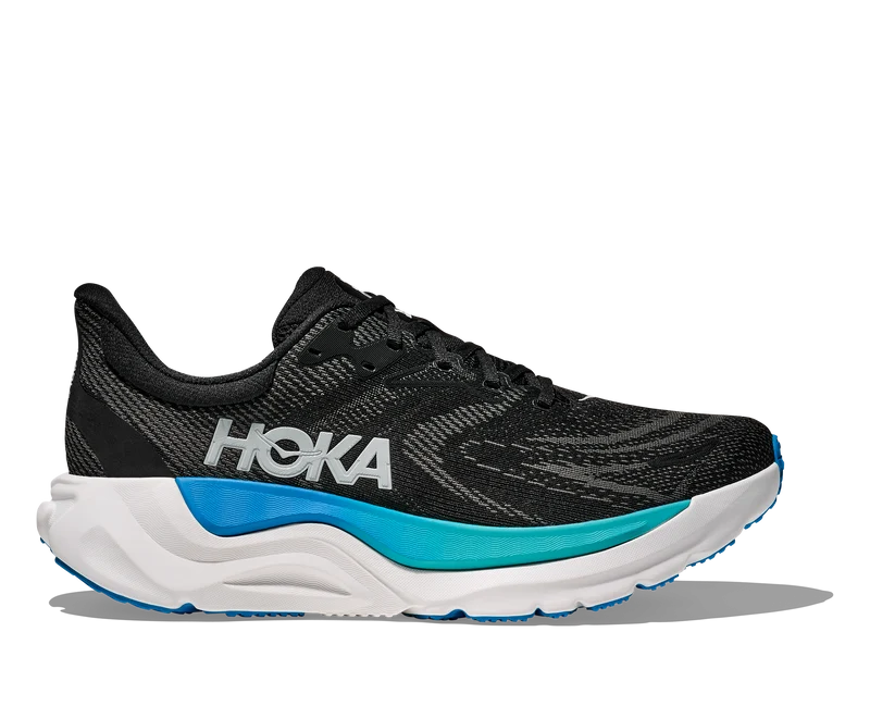 Hoka Arahi 8, Laufschuh, Herren, Black/Skyward Blue