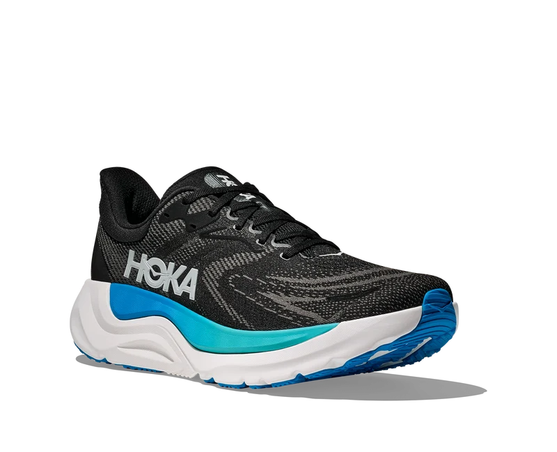 Hoka Arahi 8, Laufschuh, Herren, Black/Skyward Blue