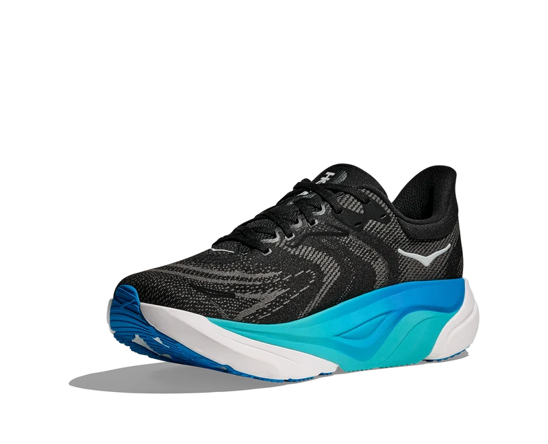 Hoka Arahi 8, Laufschuh, Herren, Black/Skyward Blue
