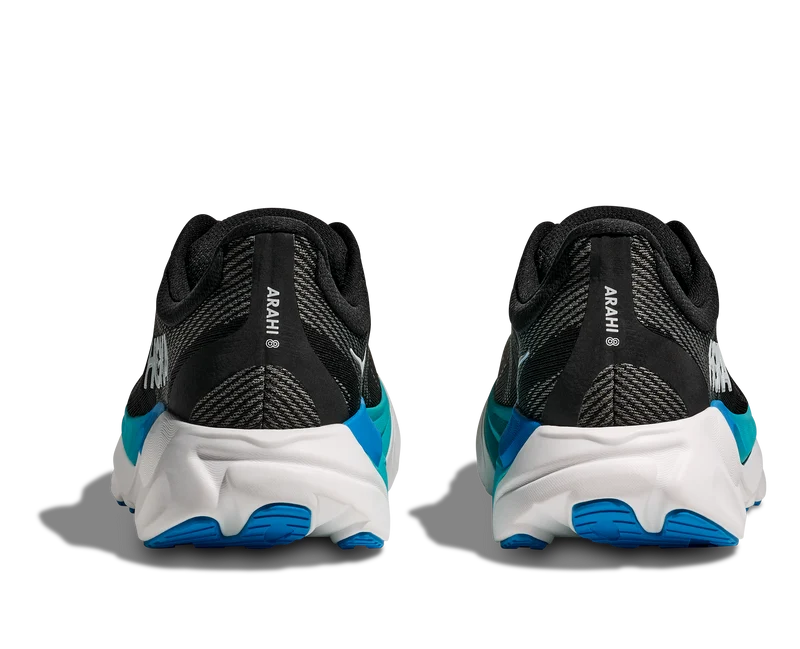 Hoka Arahi 8, Laufschuh, Herren, Black/Skyward Blue