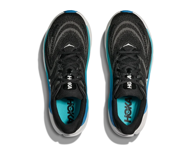 Hoka Arahi 8, Laufschuh, Herren, Black/Skyward Blue