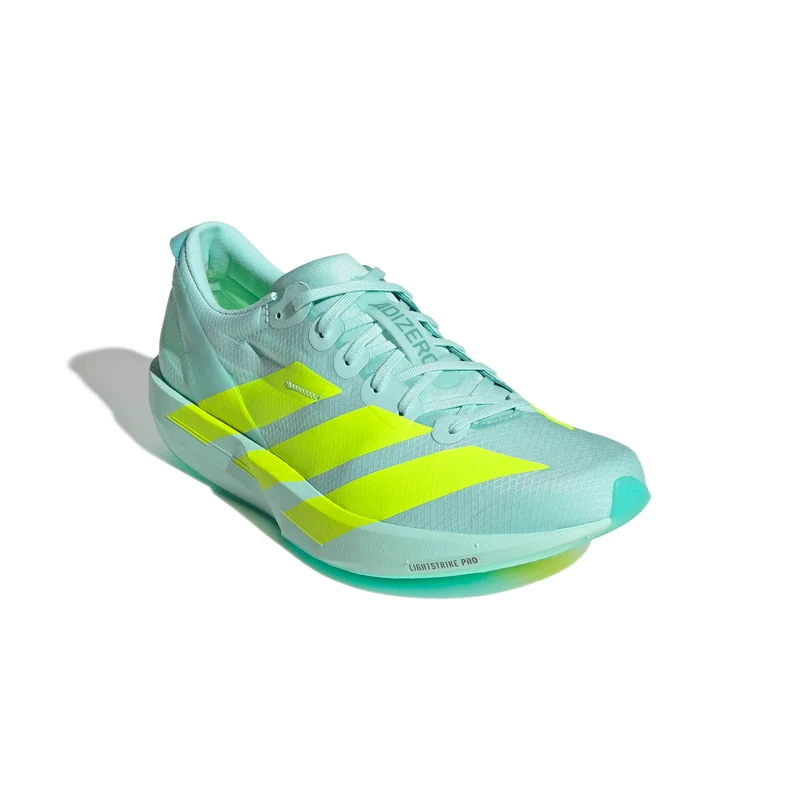 Adidas ADIZERO ADIOS 9, Laufschuh, Damen, Sea Flash Aqua/Lucid Lemon/Minton