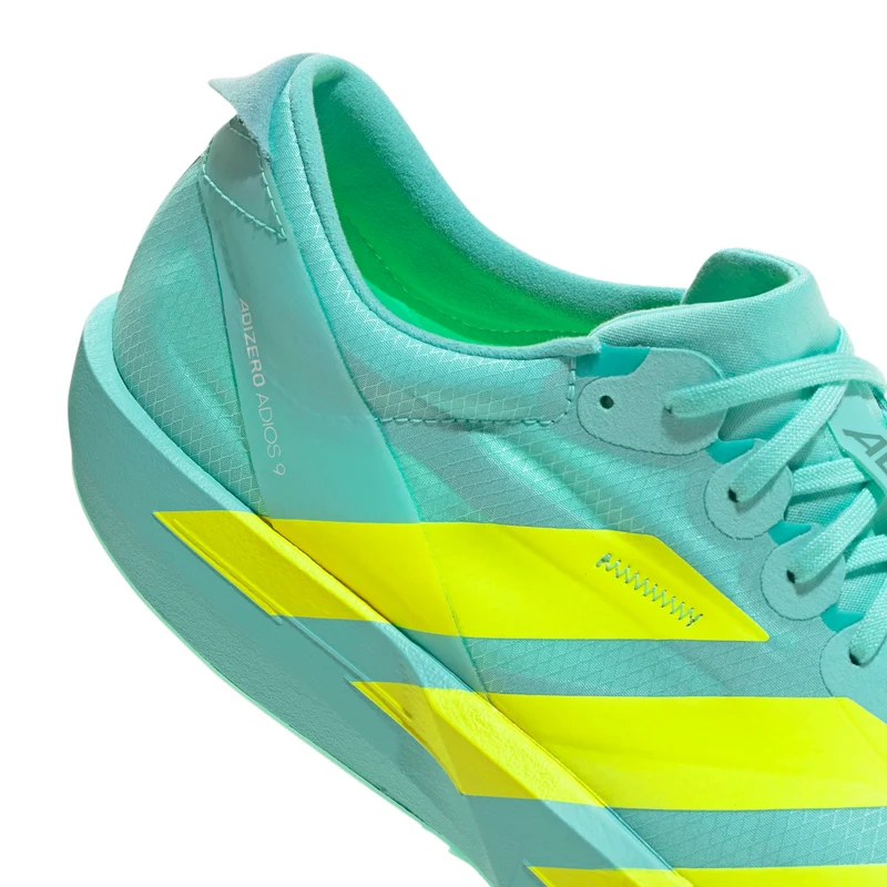Adidas ADIZERO ADIOS 9, Laufschuh, Herren, Flash Aqua/Lucid Lemon/Zero Mint