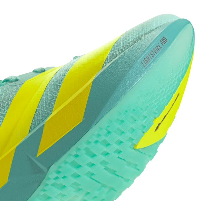 Adidas ADIZERO ADIOS 9, Laufschuh, Herren, Flash Aqua/Lucid Lemon/Zero Mint