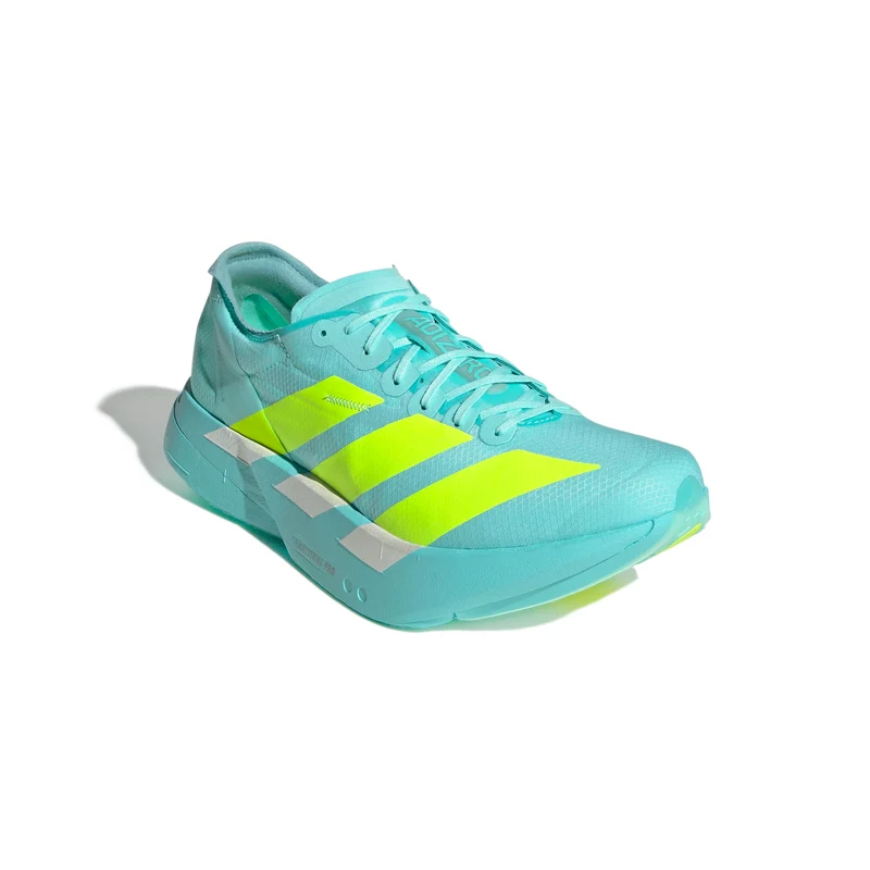 Adidas ADIZERO ADIOS PRO 4, Laufschuh, Herren, Flash Aqua/Lucid Lemon/Mint Ton