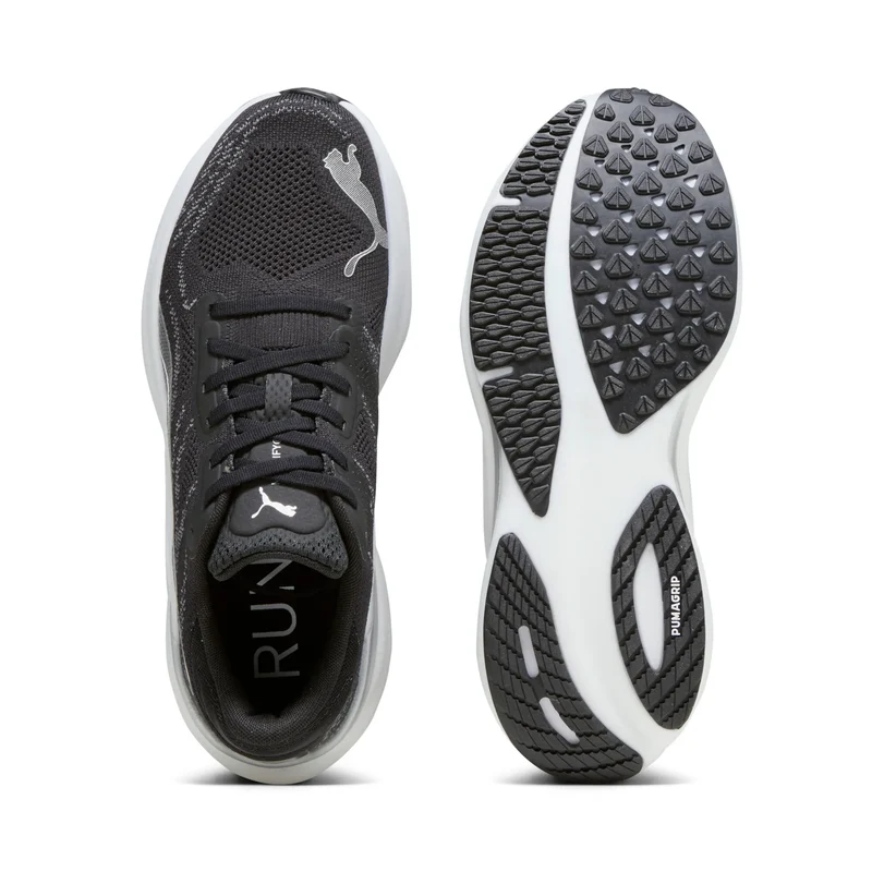 Puma Magnify NITRO 2, Laufschuhe, Herren, Puma Black/Puma White/Puma Silver