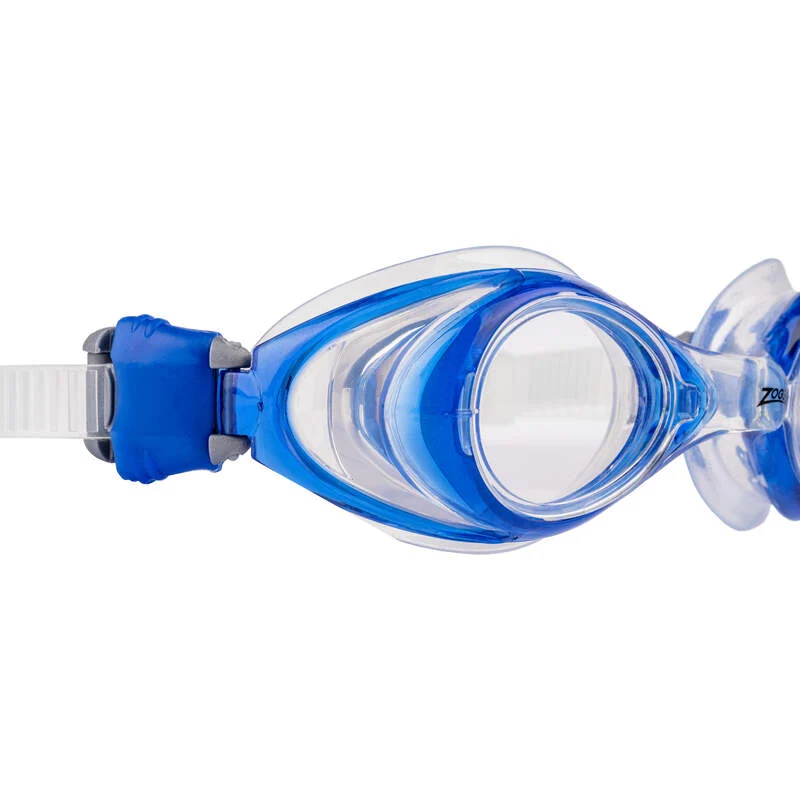 Zoggs Vision Neutral, Optische-Schwimmbrille, Clear/Blue/Clear