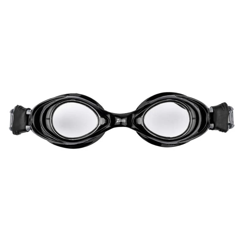 Zoggs Vision Neutral, Optische-Schwimmbrille, Black/Black/Clear