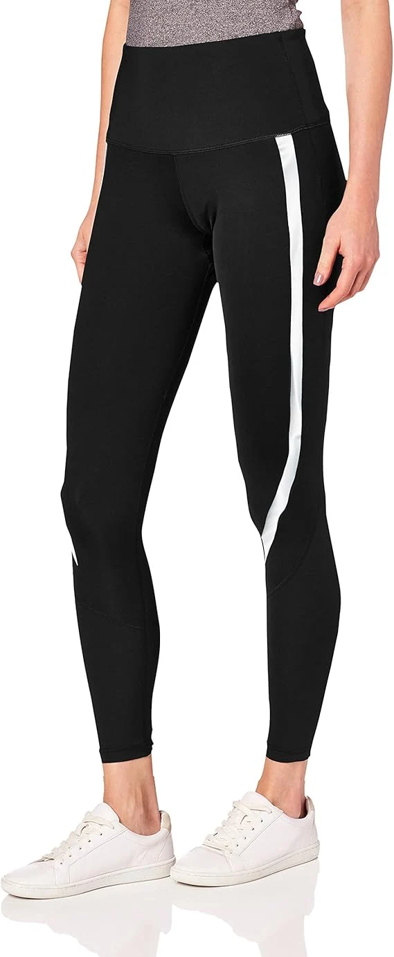 2XU Hi-Rise Compression 7/8 Tights, Damen, Laufhose, Black/Silver