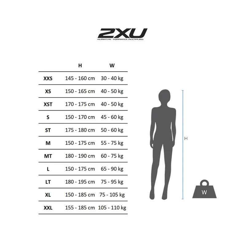 2XU Fitness Hi-Rise Compression Tights, Damen, Laufhose,