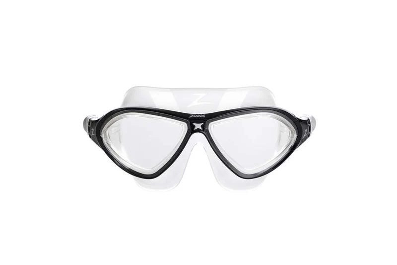 Zoggs Horizon Flex Mask Titanium, clear/black/clear