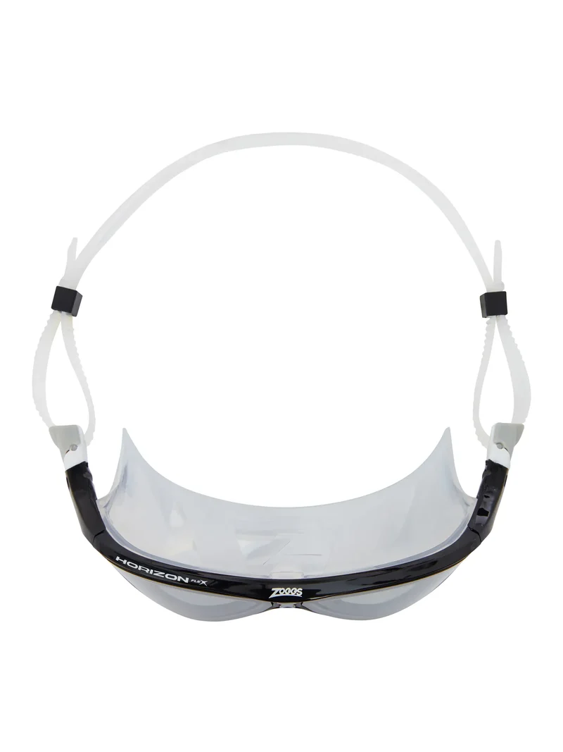 Zoggs Horizon Flex Mask Titanium, clear/black/clear