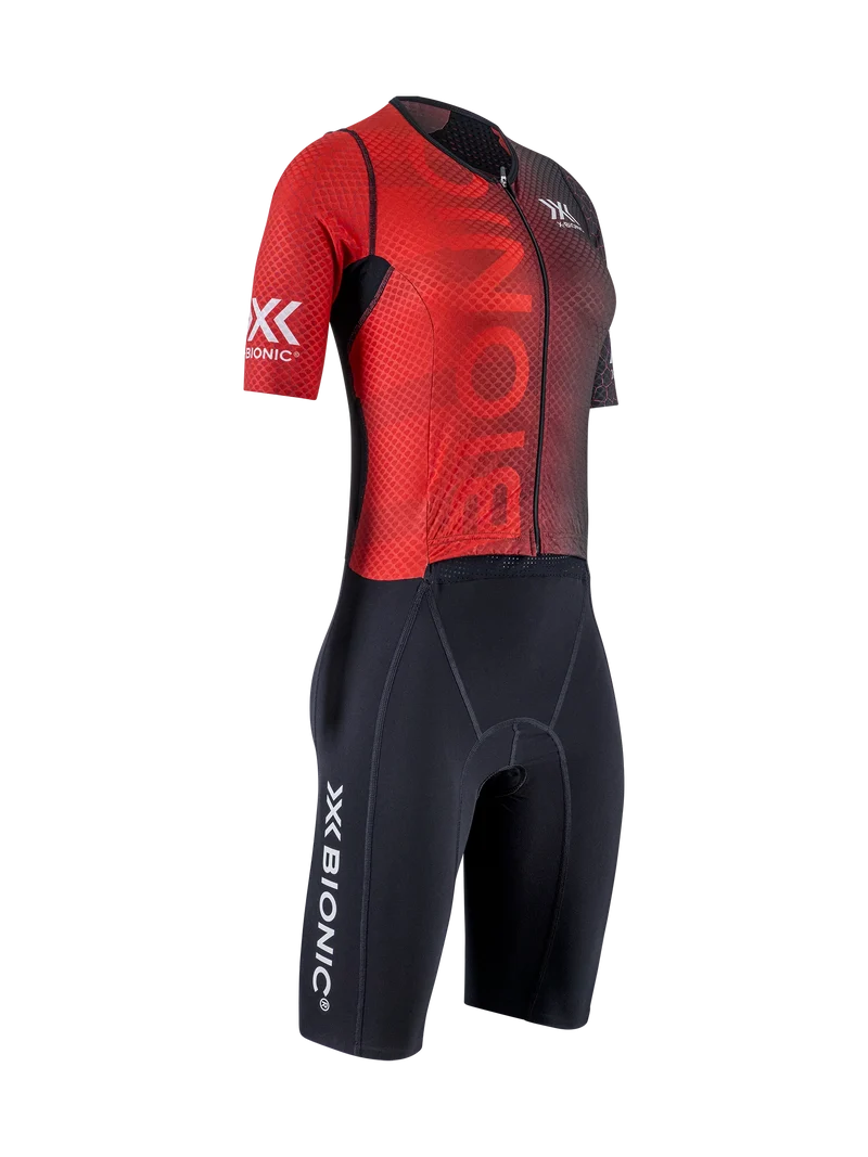 X-BIONIC Dragonfly Trisuit 5G, Damen, red/black