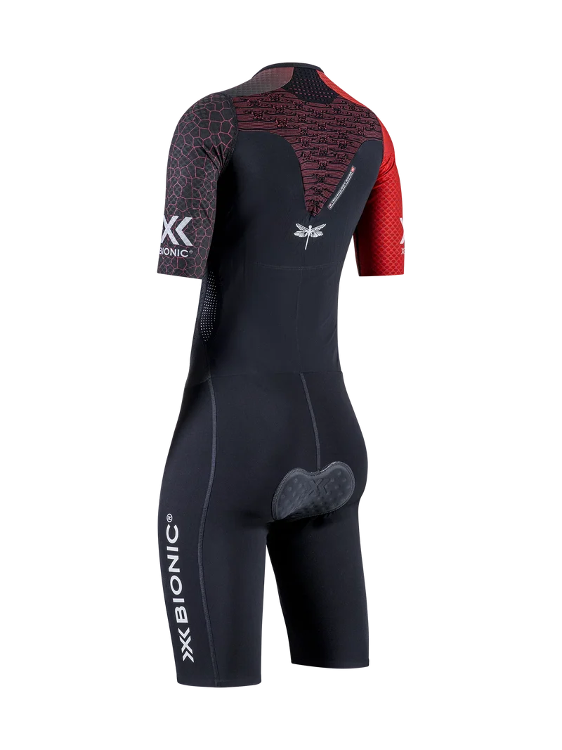 X-BIONIC Dragonfly Trisuit 5G, Damen, red/black