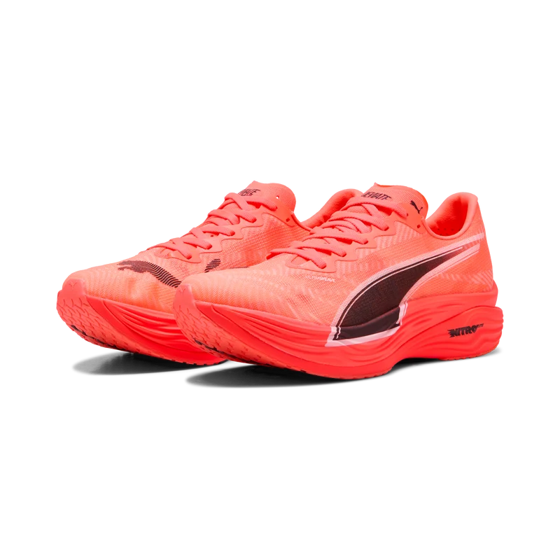 Puma Deviate Nitro Elite 3, Laufschuh, Herren, Glowing Red/Puma Black