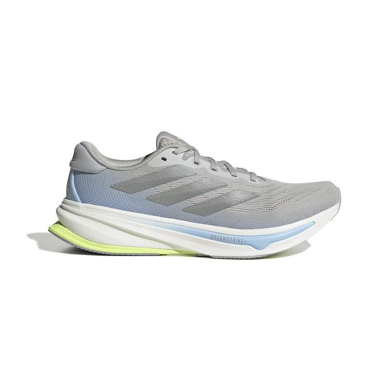 Adidas Supernova Rise 2, Laufschuh, Herren, Grey Two/Matte Silver/Hi-Res Yellow
