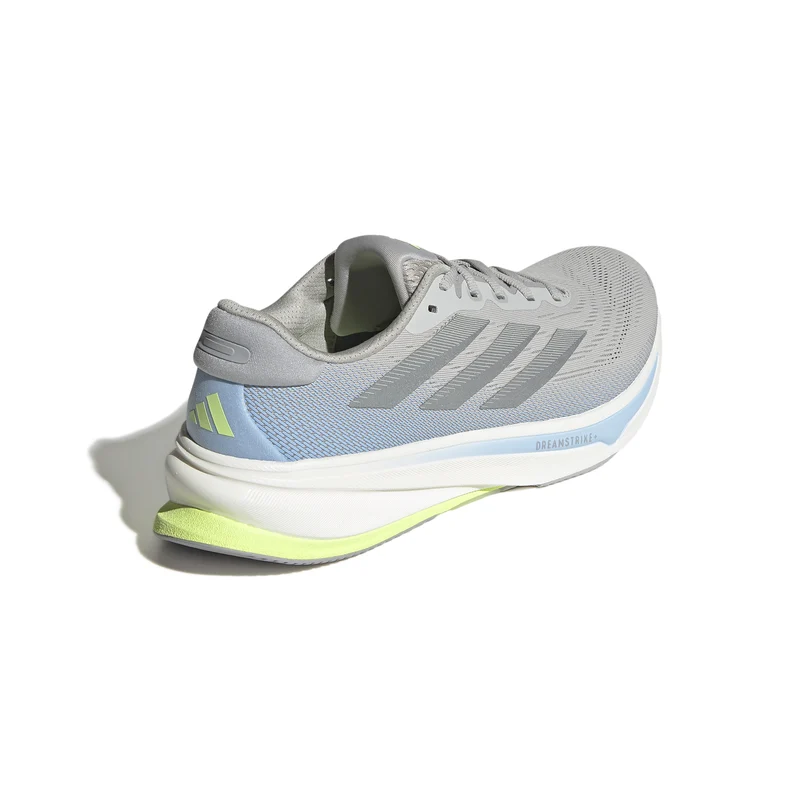 Adidas Supernova Rise 2, Laufschuh, Herren, Grey Two/Matte Silver/Hi-Res Yellow