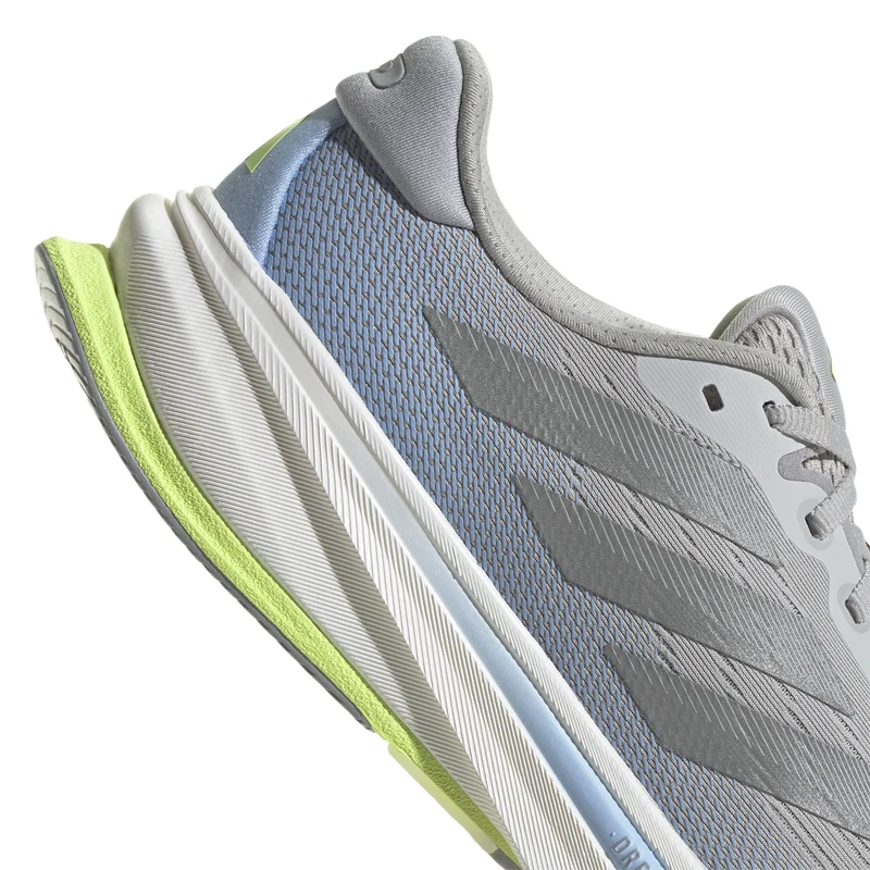 Adidas Supernova Rise 2, Laufschuh, Herren, Grey Two/Matte Silver/Hi-Res Yellow