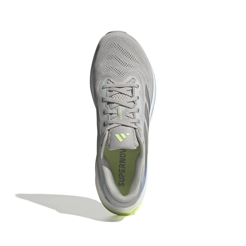Adidas Supernova Rise 2, Laufschuh, Herren, Grey Two/Matte Silver/Hi-Res Yellow