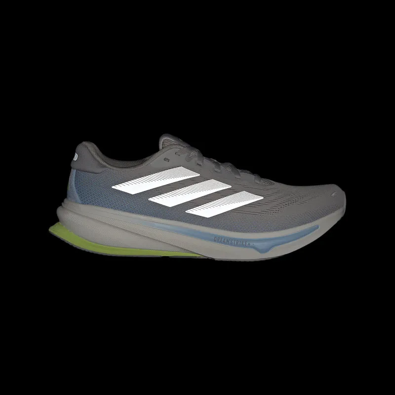 Adidas Supernova Rise 2, Laufschuh, Herren, Grey Two/Matte Silver/Hi-Res Yellow